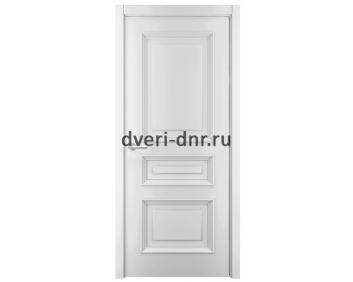 Дверь Багет-3 Белый