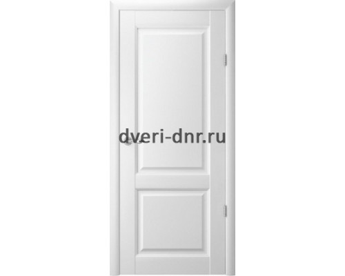 Эрмитаж-4 Белый (Vinyl) полотно глухое  купить в Донецке, Макеевке ДНР, цена онлайн